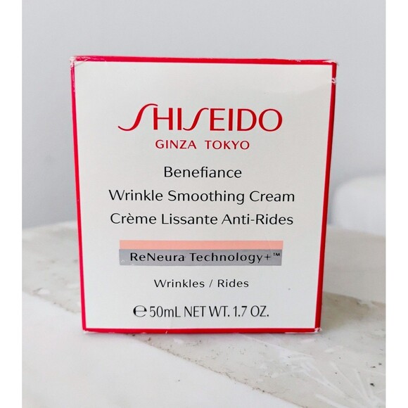 Shiseido BENEFIANCE Wrinkle Smoothing Cream ReNeura+ 50ml | NIB - Picture 4 of 4